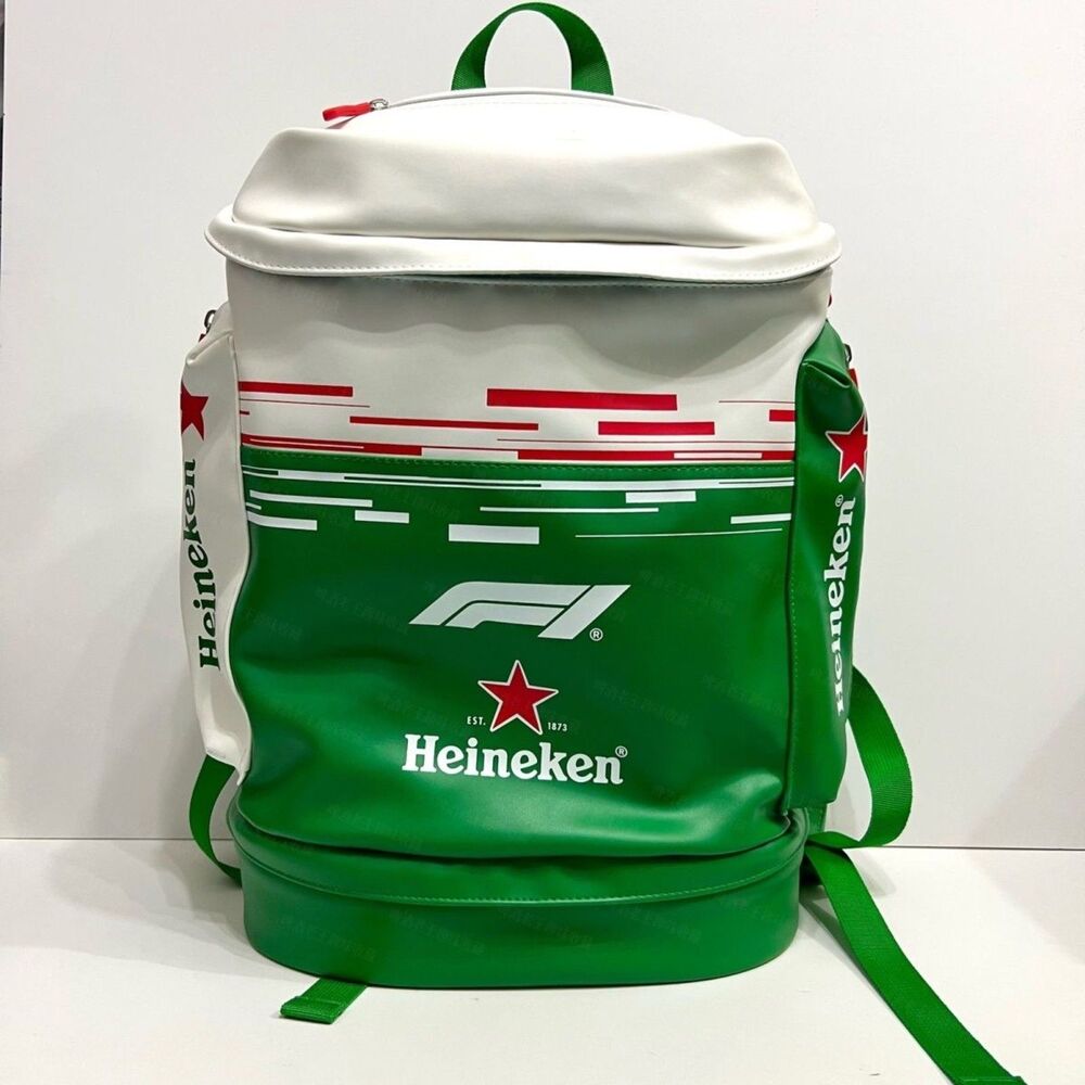 Heineken Outdoor Leisure Backpack Large Capacity Schoolbag Travel Backpack
